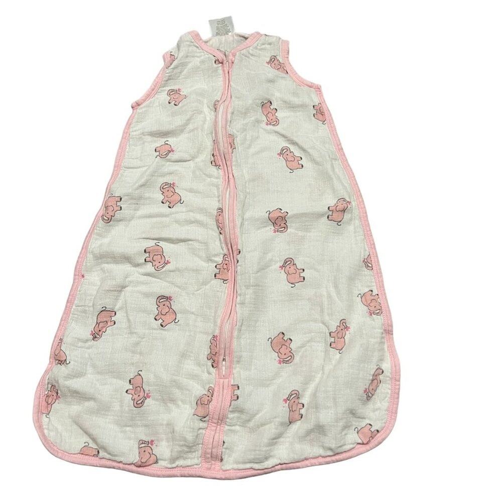 aden + anais Classic Sleeping Bag 100% Cotton Muslin Wearable Baby Blanket Small